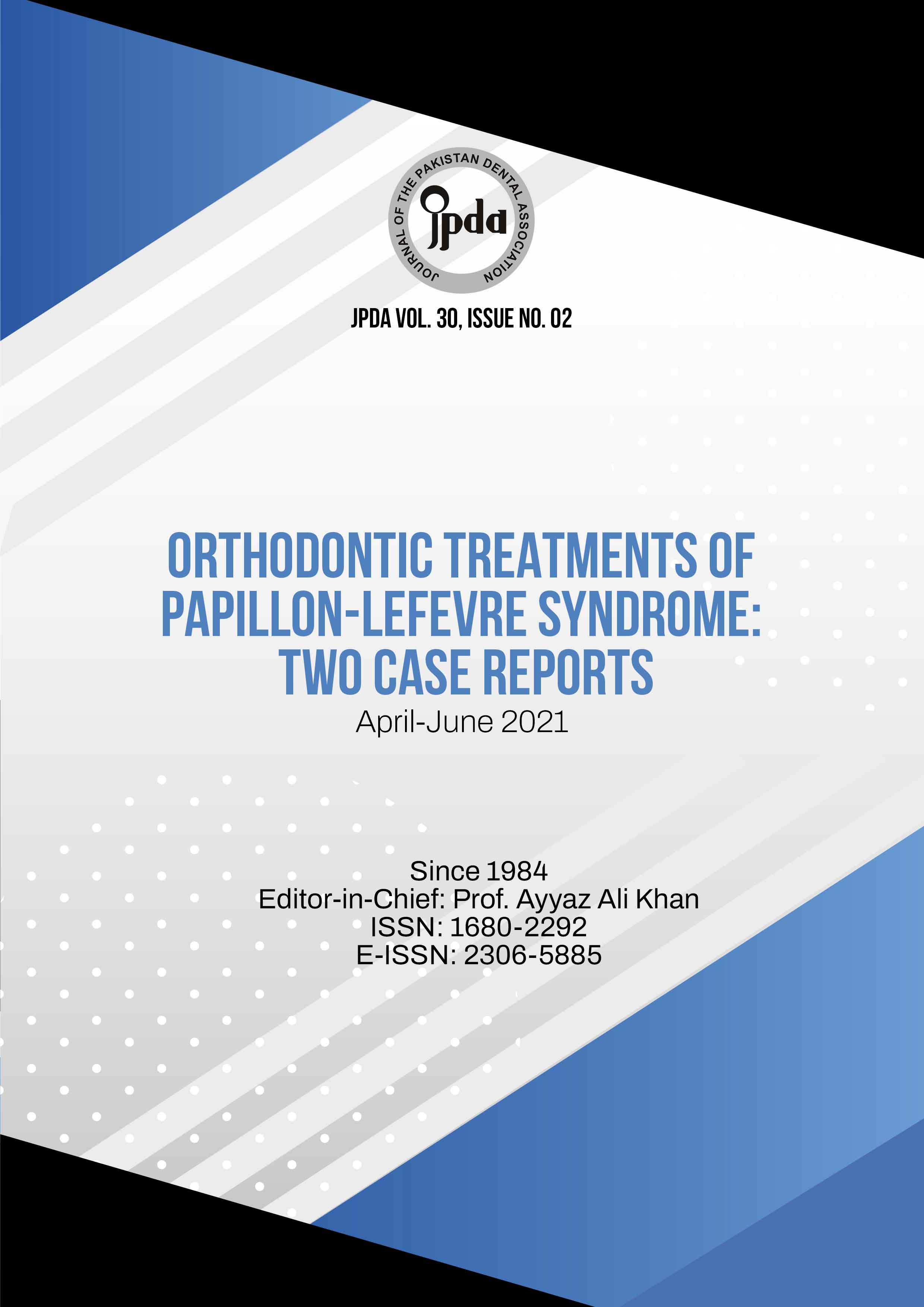 Journal of The Pakistan Dental Association