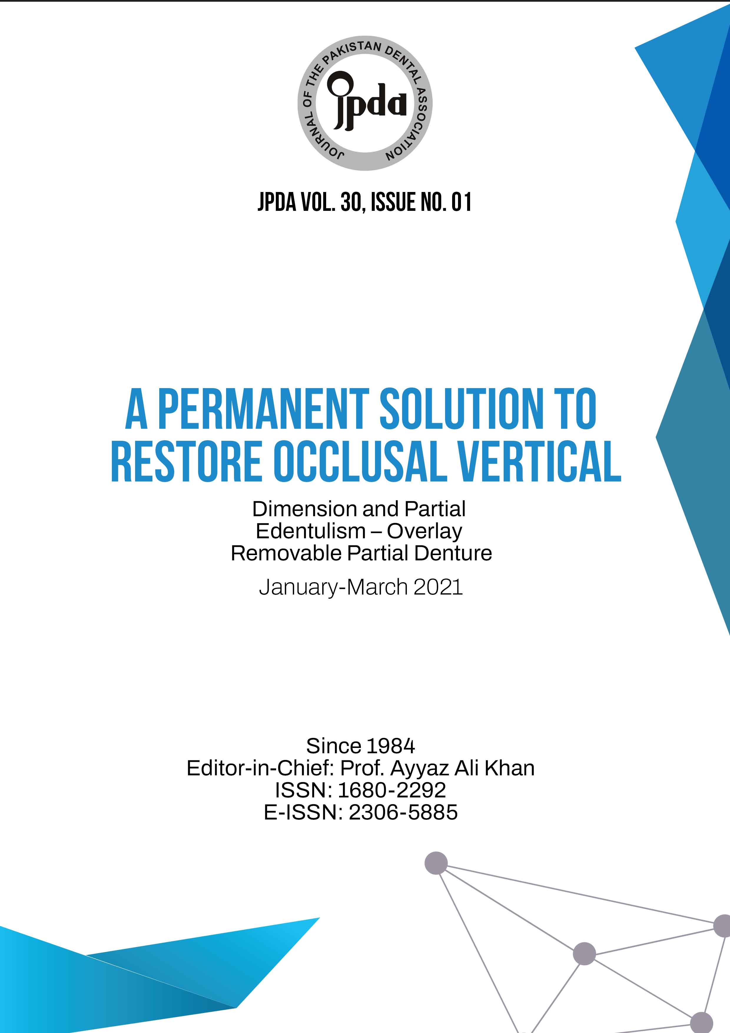 Journal of The Pakistan Dental Association