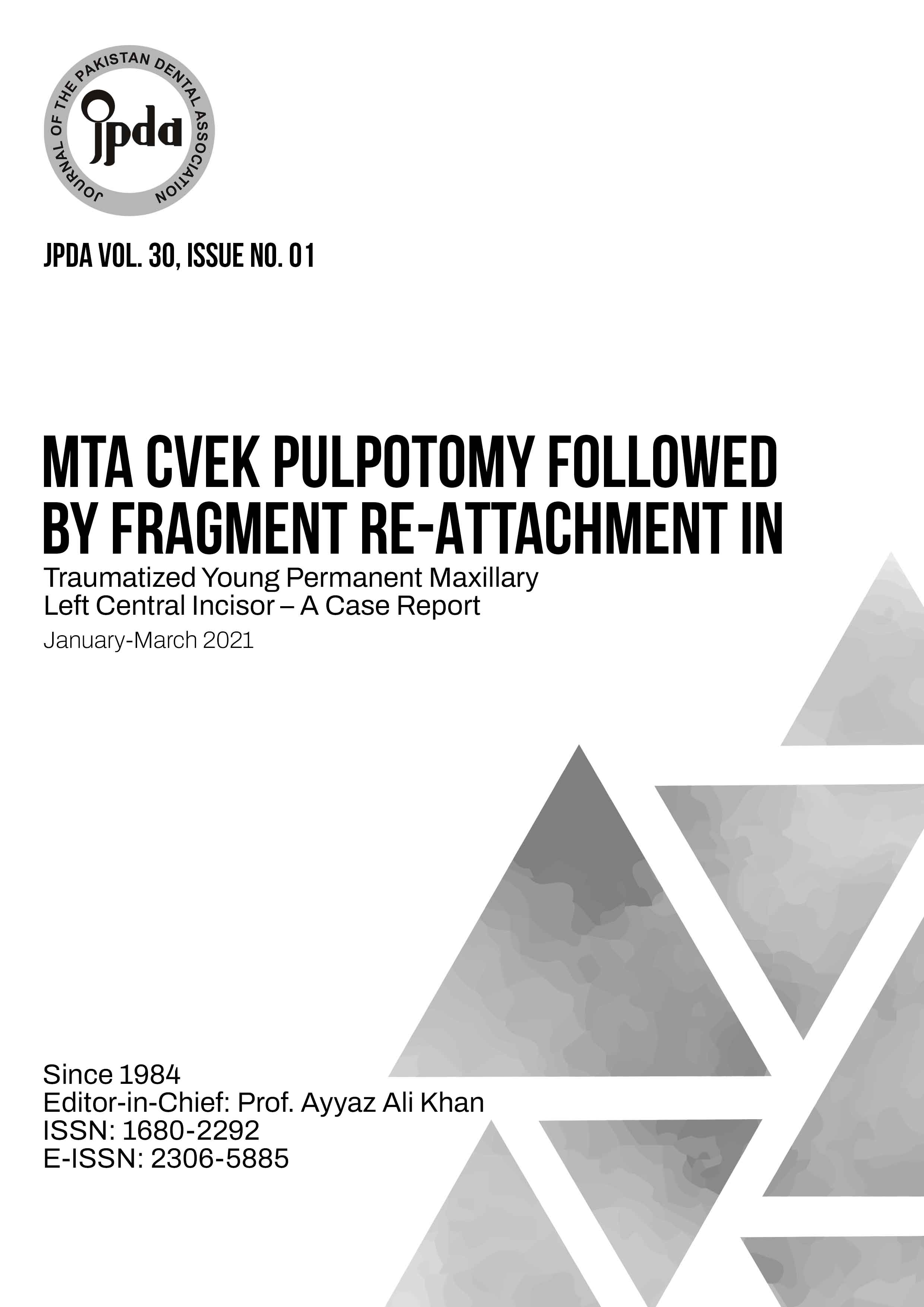 Journal of The Pakistan Dental Association