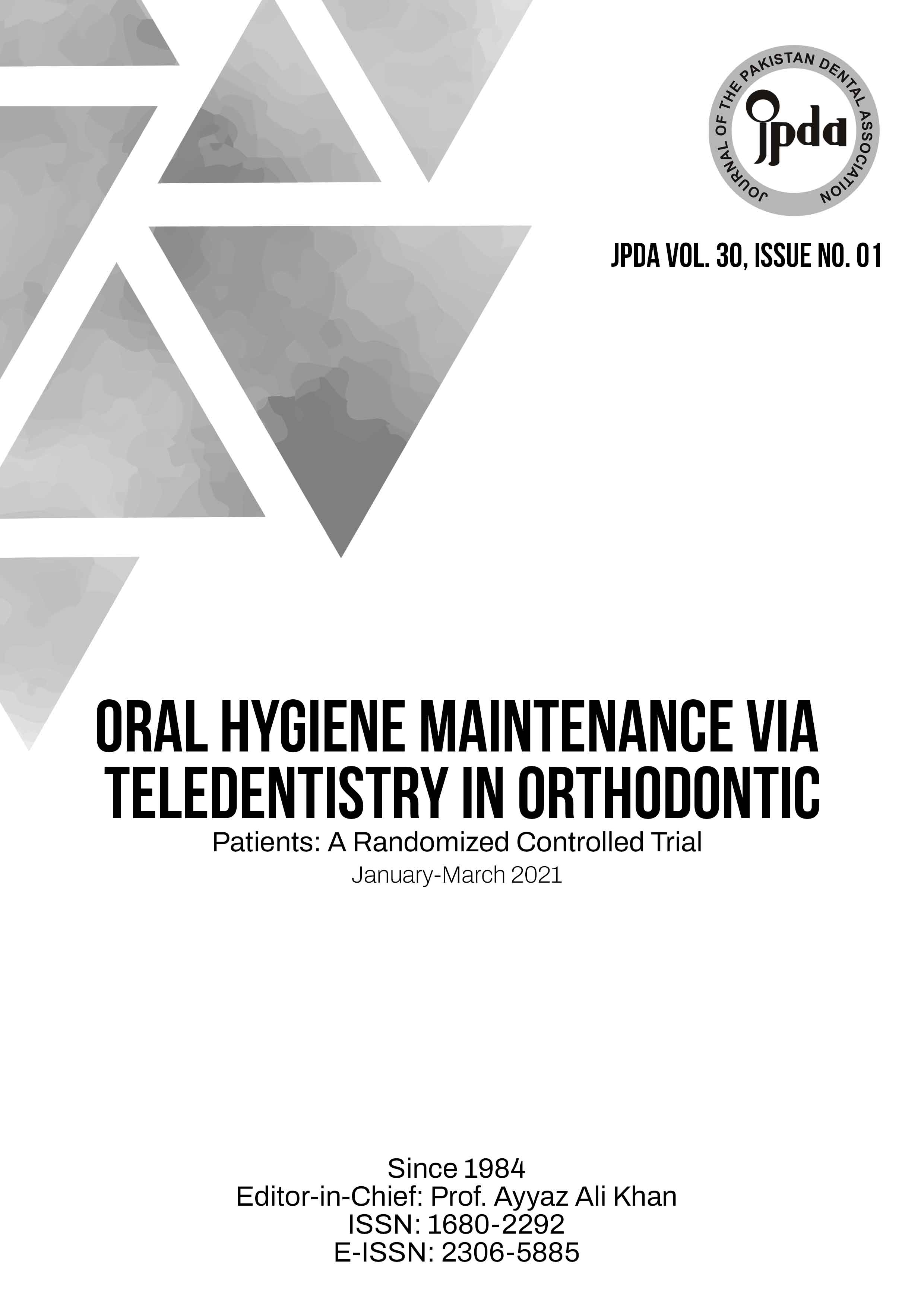 Journal of The Pakistan Dental Association