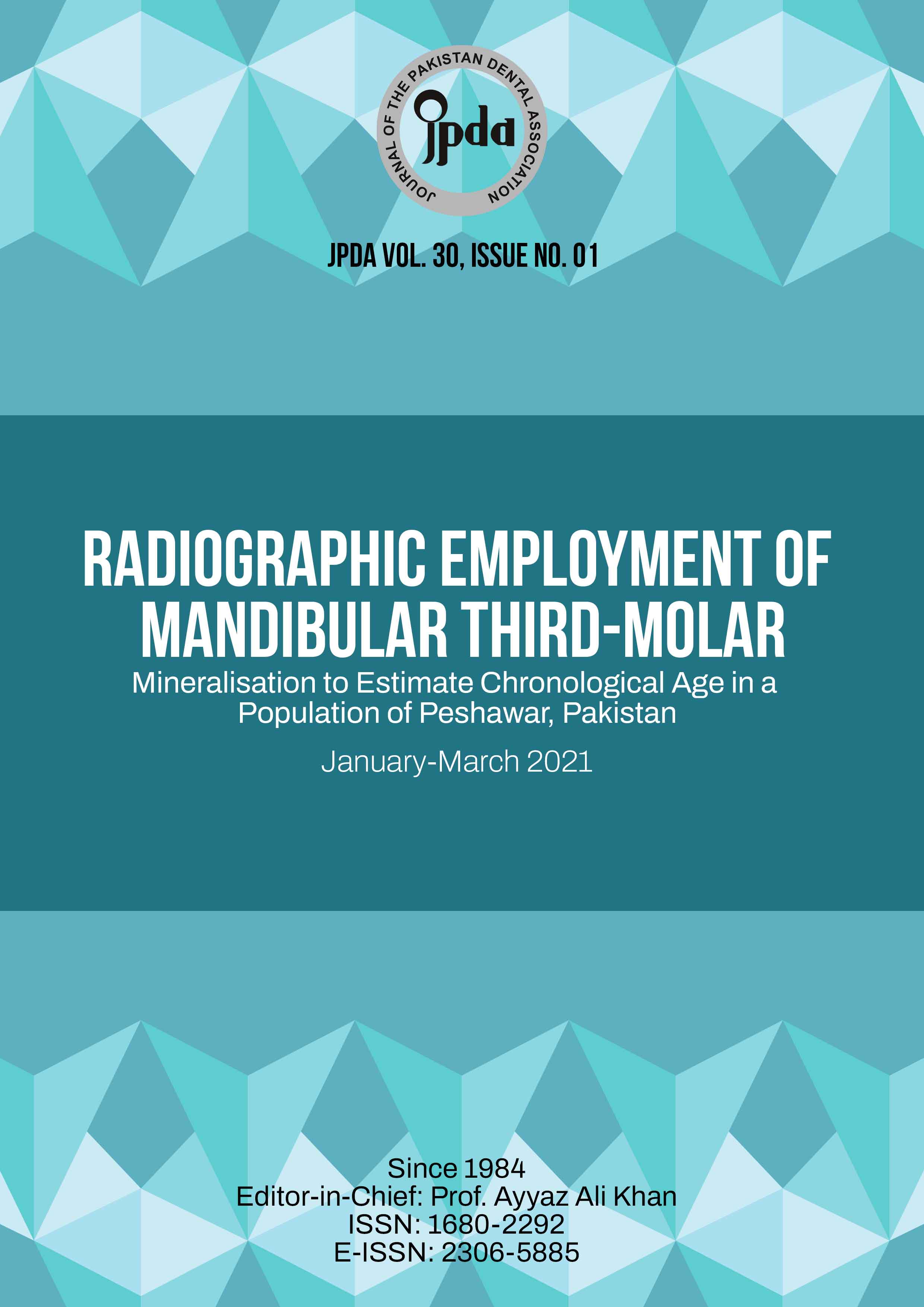 Journal of The Pakistan Dental Association