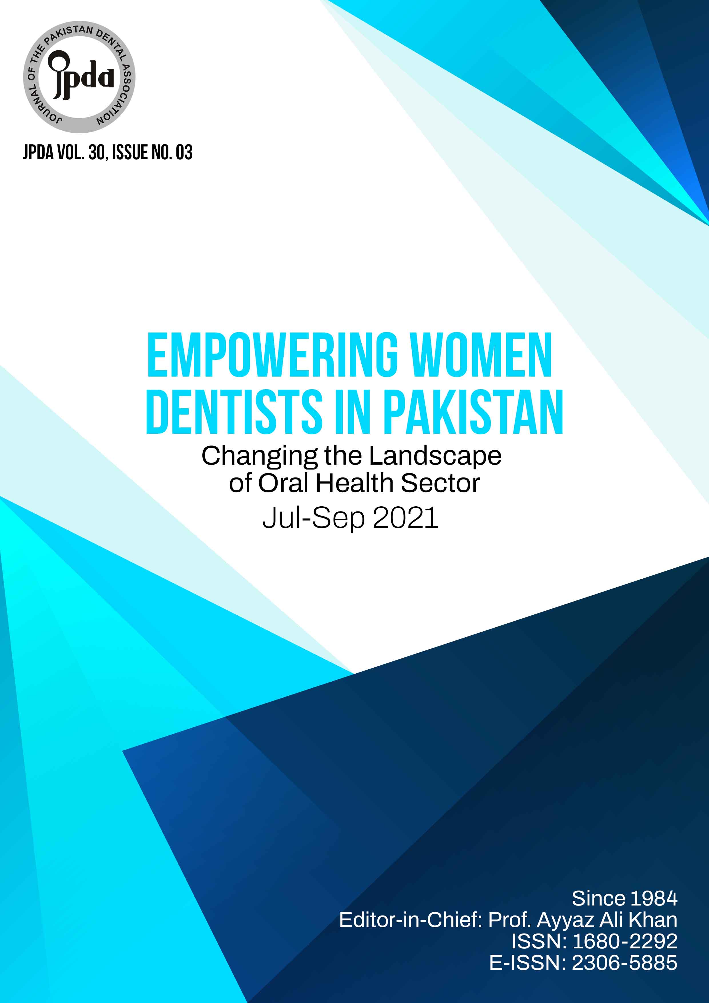 Journal of The Pakistan Dental Association